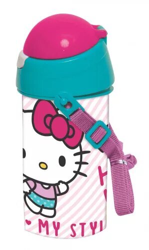 Hello Kitty veepudel 500ml цена и информация | Joogipudelid | kaup24.ee