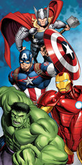 Rätik lastele Avengers Power, 70x140 cm hind ja info | Rätikud, saunalinad | kaup24.ee