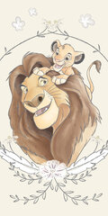 Disney rätik Lion King Simba, 70x140 cm hind ja info | Rätikud, saunalinad | kaup24.ee
