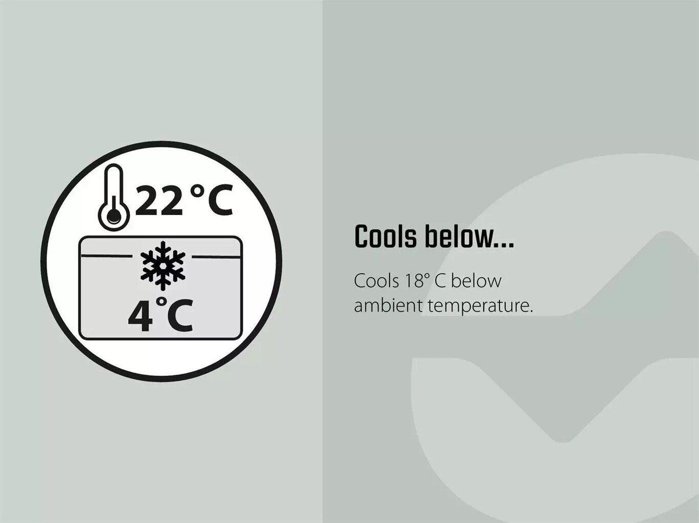 Külmakast Outwell Ecocool, 24 l, sinine hind ja info | Külmakastid, külmakotid, külmaelemendid | kaup24.ee