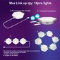 Sisseehitatud LED-valgusti kuusnurk. цена и информация | Süvistatavad ja LED valgustid | kaup24.ee