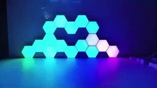 Встроенная LED-лампа Hexagon. цена и информация | Монтируемые светильники, светодиодные панели | kaup24.ee