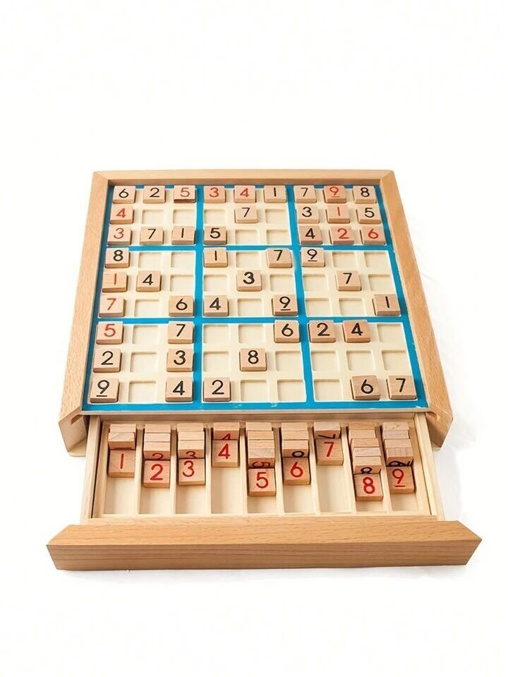 Puidust lauamäng Sudoku, 1 tk hind ja info | Lauamängud ja mõistatused | kaup24.ee