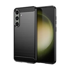 Carbon Case для Samsung Galaxy A6 ( A6 2018 ) черный цена и информация | Чехлы для телефонов | kaup24.ee