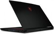 MSI Thin GF63 12UCX-494XPL|5M216 цена и информация | Sülearvutid | kaup24.ee