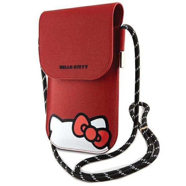 Hello Kitty Leather Hiding Kitty Cord hind ja info | Telefoni kaaned, ümbrised | kaup24.ee