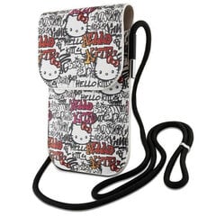 Hello Kitty Leather Tags Graffiti Cord цена и информация | Чехлы для телефонов | kaup24.ee