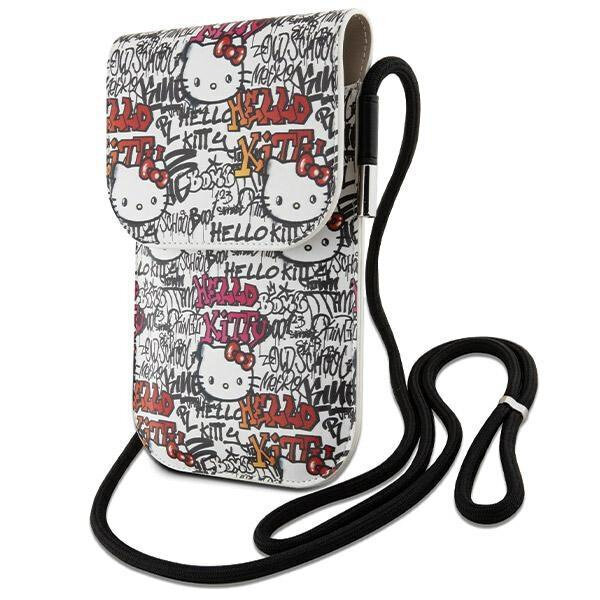 Hello Kitty Leather Tags Graffiti Cord hind ja info | Telefoni kaaned, ümbrised | kaup24.ee