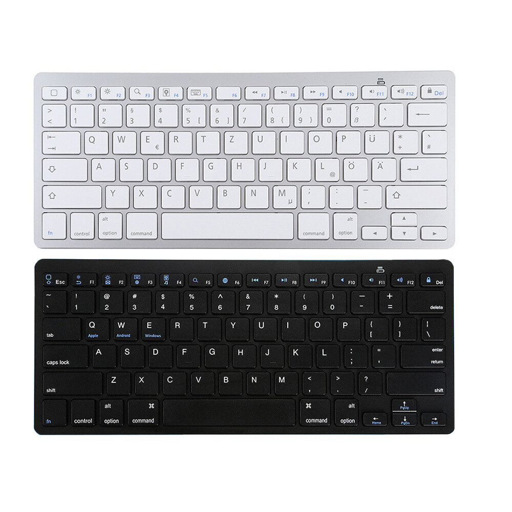 Bluetoothi ​​juhtmevaba klaviatuur PC iPad Macile, Verk Group hind ja info | Klaviatuurid | kaup24.ee