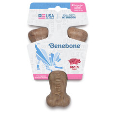 Benebone Puppy Wishbone Bacon närimismänguasi hind ja info | Mänguasjad koertele | kaup24.ee