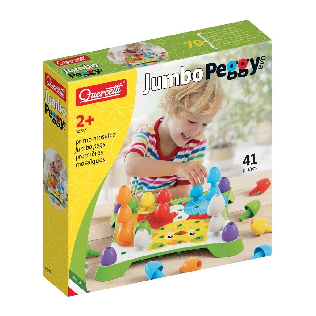 Quercetti Jumbo Peggy hind ja info | Arendavad mänguasjad | kaup24.ee