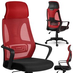 Офисное кресло с микросеткой, красное цена и информация | Офисные кресла | kaup24.ee