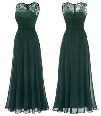 Платье-макси Dresstells, зеленое цена и информация | Платья | kaup24.ee