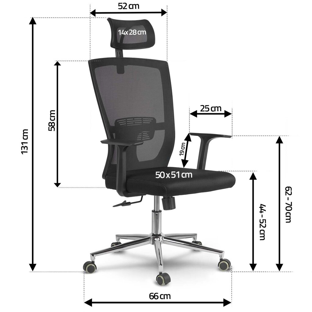 Kontoritool, Sofotel Rimo mikrotool, must hind ja info | Kontoritoolid | kaup24.ee