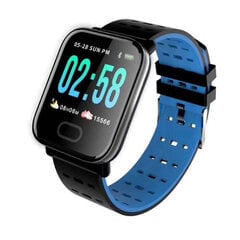 Смарт-часы A6  (синий браслет) цена и информация | Смарт-часы (smartwatch) | kaup24.ee