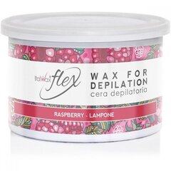 Теплый воск в банке Italwax Tin Flex Formula Raspberry 400 мл цена и информация | Средства для депиляции | kaup24.ee