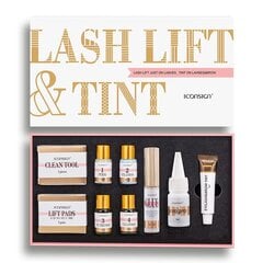 Набор для ламинирования и покраски ресниц и бровей Lifting & Tint Black цена и информация | Накладные ресницы, керлеры | kaup24.ee