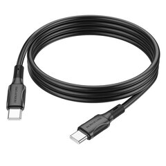 Borofone Cable BX80 Succeed - Type C to Type C - 60W 3A 1 metre black цена и информация | Кабели для телефонов | kaup24.ee