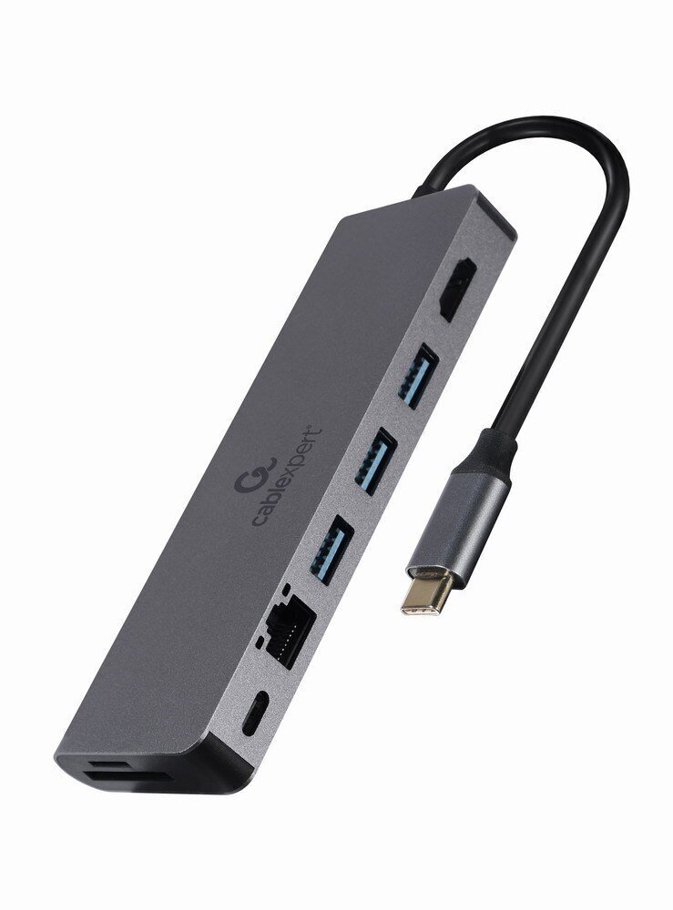 Gembird A-CM-COMBO5-05 USB-C hind ja info | USB jagajad, adapterid | kaup24.ee