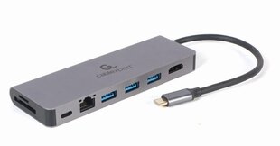 Gembird A-CM-COMBO5-05 USB-C цена и информация | Адаптеры и USB-hub | kaup24.ee