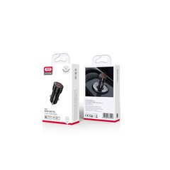 XO car charger CC48 2x USB 2,4A black цена и информация | Зарядные устройства для телефонов | kaup24.ee