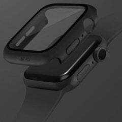 UNIQ etui Nautic Apple Watch Series 7|8 45mm czarny|black цена и информация | Аксессуары для смарт-часов и браслетов | kaup24.ee