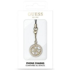 Guess zawieszka GUCPM4DRD Phone Strap 4G Rhinestone Charm цена и информация | Mobiiltelefonide hoidjad | kaup24.ee