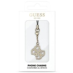 Guess zawieszka GUCPM4GID Phone Strap 4G Glitter Charm цена и информация | Mobiiltelefonide hoidjad | kaup24.ee