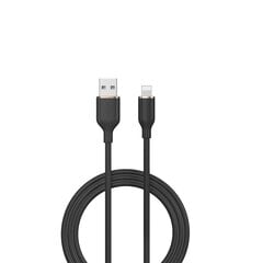 Devia cable Jelly USB - Lightning 1,2 m 2,4A black цена и информация | Кабели для телефонов | kaup24.ee