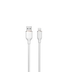 Devia cable Jelly USB - Lightning 1,2 m 2,4A white цена и информация | Кабели для телефонов | kaup24.ee