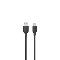 Devia cable Jelly USB - USB-C 1,2 m 2,4A black цена и информация | Кабели для телефонов | kaup24.ee
