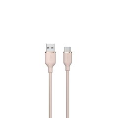 Devia cable Jelly USB-C - USB-C 1,2 m 60W pink цена и информация | Borofone 43757-uniw | kaup24.ee