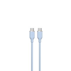 Devia cable Jelly USB-C - USB-C 1,2 m 60W blue цена и информация | Кабели для телефонов | kaup24.ee