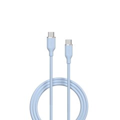 Devia cable Jelly USB-C - USB-C 1,2 m 60W blue цена и информация | Кабели для телефонов | kaup24.ee