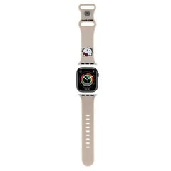 Hello Kitty HKAWMSCHBLE Apple Watch 38|40|41mm beige цена и информация | Аксессуары для смарт-часов и браслетов | kaup24.ee