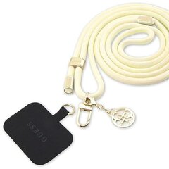 Guess GUOUCNMG4EE Universal CBDY Cord pasek beżowy|beige цена и информация | Держатели для телефонов | kaup24.ee