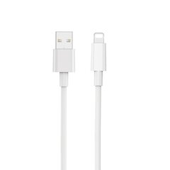 WIWU cable C006 USB - Lightning 1,2 m 2,4A white цена и информация | Кабели для телефонов | kaup24.ee