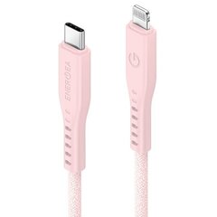 Кабель ENERGEA Flow USB-C - Lightning C94 MFI 1.5 м, pink 60W 3A PD Fast Charge цена и информация | Кабели для телефонов | kaup24.ee