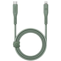 Кабель ENERGEA Flow USB-C - USB-C 1.5 м, blue 240W 5A PD Fast Charge цена и информация | Кабели для телефонов | kaup24.ee