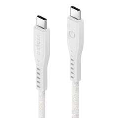 ENERGEA kabel Flow USB-C - USB-C Digital Display 1.5m czarny|black 240W 5A PD Fast Charge цена и информация | Кабели для телефонов | kaup24.ee