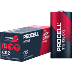 Батарейки Duracell Procell Intense CR2 3В 920мАч, 10 шт. цена и информация | Батарейки | kaup24.ee