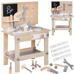 Игрушечная деревянная мастерская с фурнитурой цена и информация | Игрушки для мальчиков | kaup24.ee