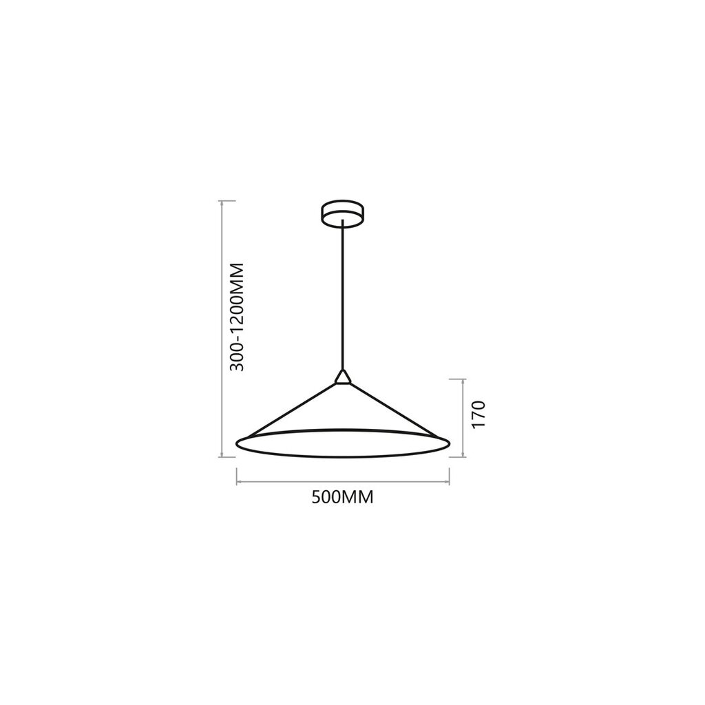 Milagro rippvalgusti Fuji MLP0645 hind ja info | Rippvalgustid | kaup24.ee