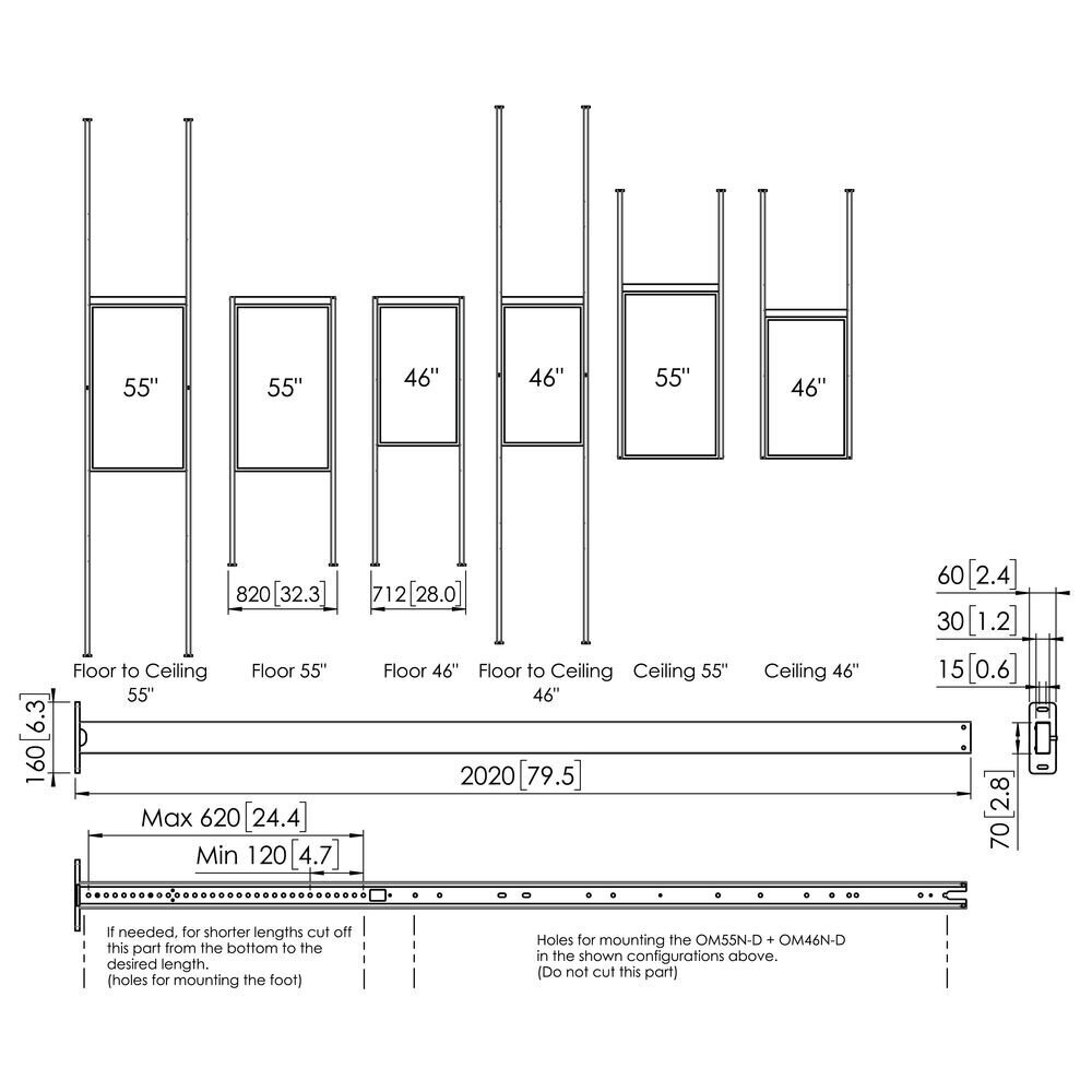 Vogel's PFFC 4655 46"-55" hind ja info | Teleri seinakinnitused ja hoidjad | kaup24.ee