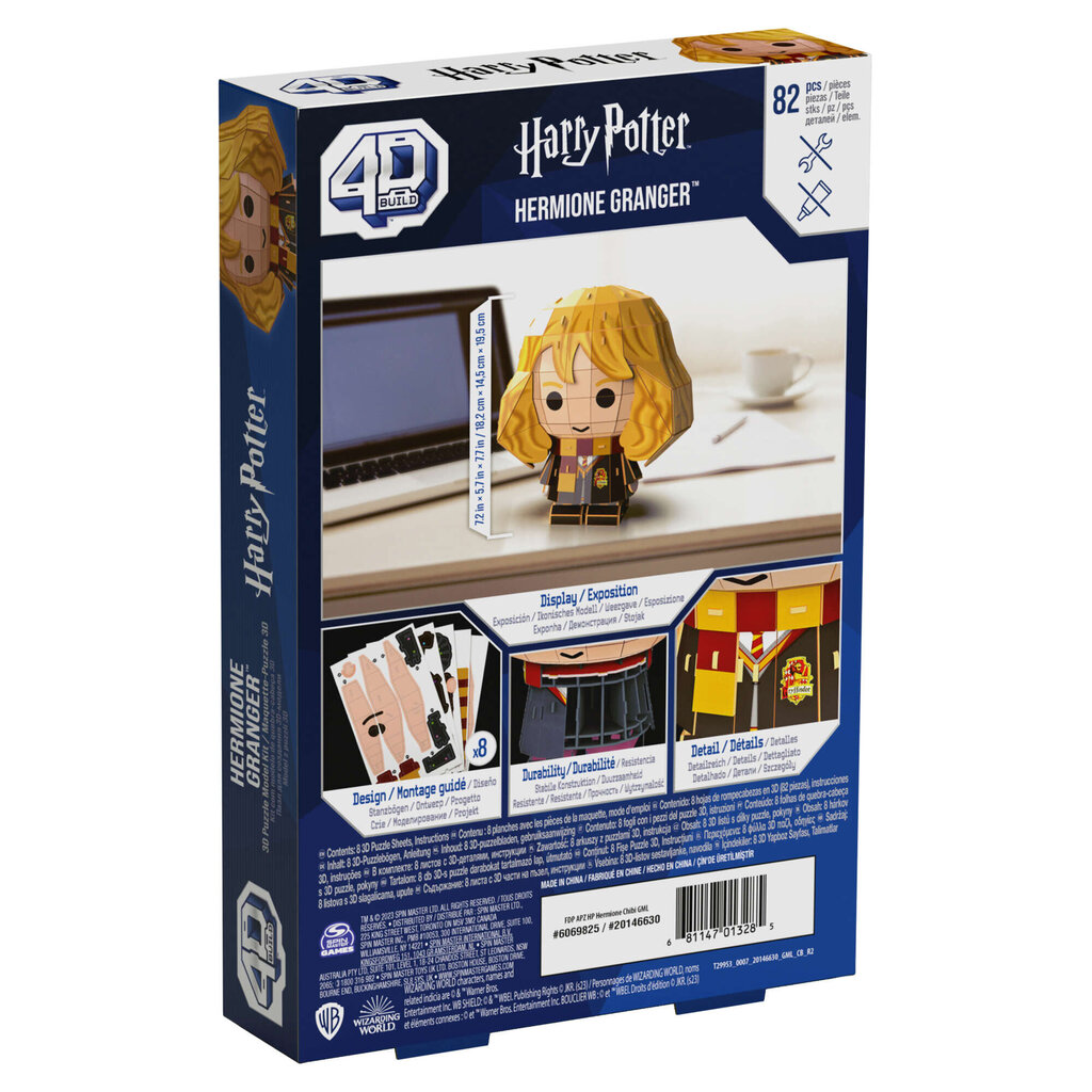 Figuur 4D Build Hermione Granger 3D mudelfiguuri kokkupanekuks цена и информация | Pusled | kaup24.ee
