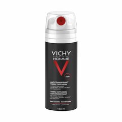 Vichy Homme Triple Diffusion антипреспирант для мужчин 150 мл цена и информация | Дезодоранты | kaup24.ee