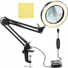 Изоксис стол лампа с увеличительным стеклом цена и информация | Настольная лампа | kaup24.ee