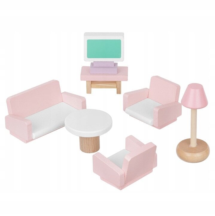 Nukumaja mööbli komplekt, 22 tk. hind ja info | Tüdrukute mänguasjad | kaup24.ee