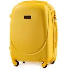 Маленький чемодан Wings K310, S, желтый цена и информация | Чемоданы, дорожные сумки | kaup24.ee