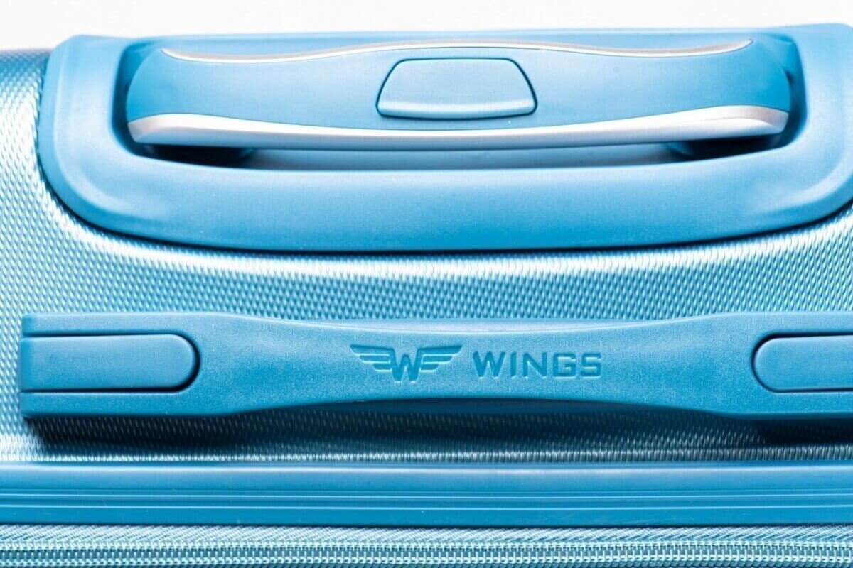 Keskmise suurusega kohver Wings K310, M, kollane hind ja info | Kohvrid, reisikotid | kaup24.ee